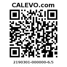 Calevo.com Preisschild 2190301-000000-6.5