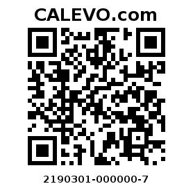 Calevo.com Preisschild 2190301-000000-7