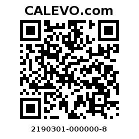 Calevo.com pricetag 2190301-000000-8