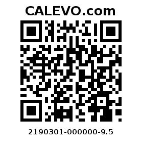 Calevo.com Preisschild 2190301-000000-9.5