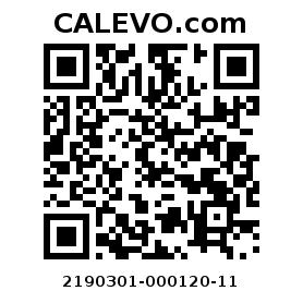 Calevo.com Preisschild 2190301-000120-11