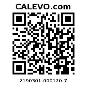Calevo.com Preisschild 2190301-000120-7