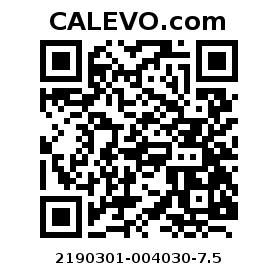Calevo.com Preisschild 2190301-004030-7.5