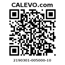 Calevo.com pricetag 2190301-005000-10