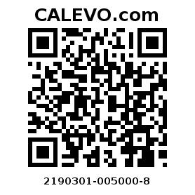 Calevo.com pricetag 2190301-005000-8
