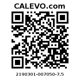 Calevo.com Preisschild 2190301-007050-7.5