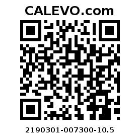Calevo.com Preisschild 2190301-007300-10.5