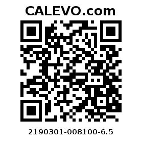 Calevo.com pricetag 2190301-008100-6.5