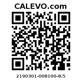 Calevo.com pricetag 2190301-008100-8.5