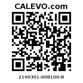 Calevo.com pricetag 2190301-008100-8