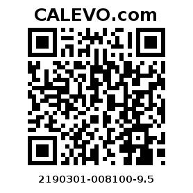 Calevo.com Preisschild 2190301-008100-9.5