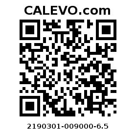 Calevo.com pricetag 2190301-009000-6.5