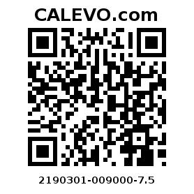 Calevo.com Preisschild 2190301-009000-7.5