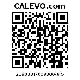 Calevo.com pricetag 2190301-009000-9.5