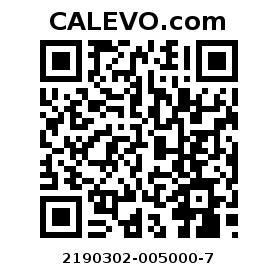 Calevo.com Preisschild 2190302-005000-7