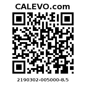Calevo.com pricetag 2190302-005000-8.5