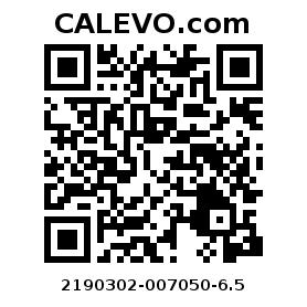 Calevo.com Preisschild 2190302-007050-6.5
