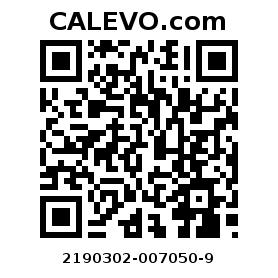 Calevo.com pricetag 2190302-007050-9