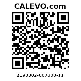 Calevo.com Preisschild 2190302-007300-11