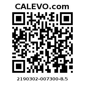 Calevo.com Preisschild 2190302-007300-8.5