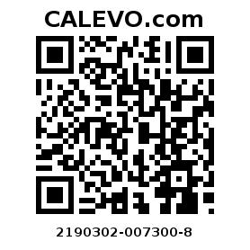 Calevo.com pricetag 2190302-007300-8