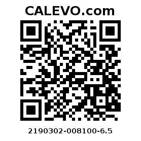 Calevo.com Preisschild 2190302-008100-6.5