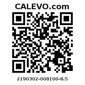 Calevo.com Preisschild 2190302-008100-8.5