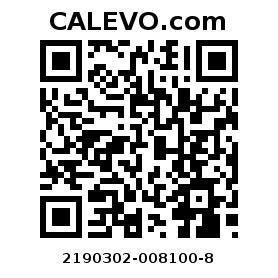 Calevo.com pricetag 2190302-008100-8