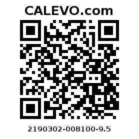 Calevo.com pricetag 2190302-008100-9.5
