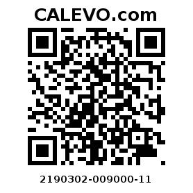 Calevo.com pricetag 2190302-009000-11