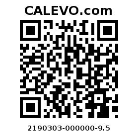 Calevo.com Preisschild 2190303-000000-9.5