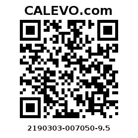 Calevo.com Preisschild 2190303-007050-9.5