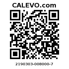 Calevo.com Preisschild 2190303-008000-7