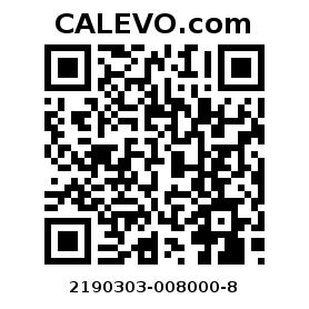 Calevo.com Preisschild 2190303-008000-8