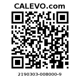 Calevo.com Preisschild 2190303-008000-9