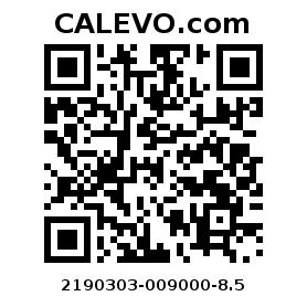 Calevo.com Preisschild 2190303-009000-8.5