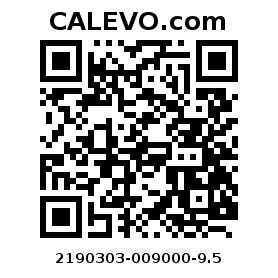 Calevo.com Preisschild 2190303-009000-9.5