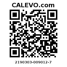 Calevo.com Preisschild 2190303-009012-7