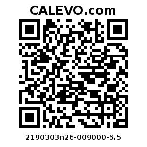 Calevo.com Preisschild 2190303n26-009000-6.5