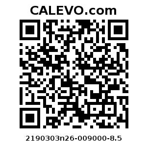 Calevo.com Preisschild 2190303n26-009000-8.5