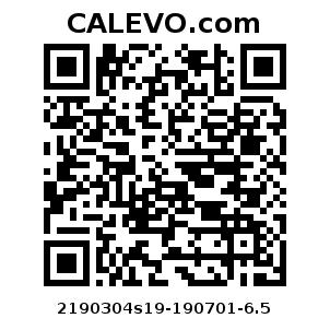 Calevo.com Preisschild 2190304s19-190701-6.5