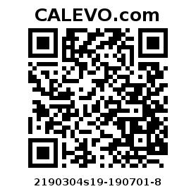Calevo.com Preisschild 2190304s19-190701-8