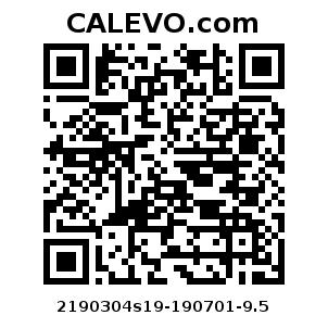 Calevo.com Preisschild 2190304s19-190701-9.5