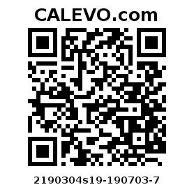 Calevo.com Preisschild 2190304s19-190703-7