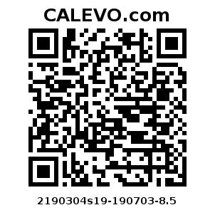 Calevo.com Preisschild 2190304s19-190703-8.5