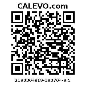 Calevo.com Preisschild 2190304s19-190704-9.5