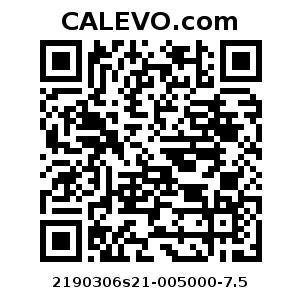 Calevo.com Preisschild 2190306s21-005000-7.5