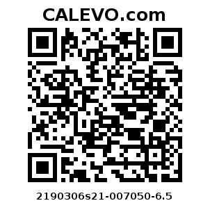 Calevo.com pricetag 2190306s21-007050-6.5