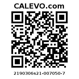 Calevo.com Preisschild 2190306s21-007050-7