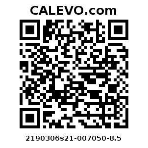 Calevo.com pricetag 2190306s21-007050-8.5